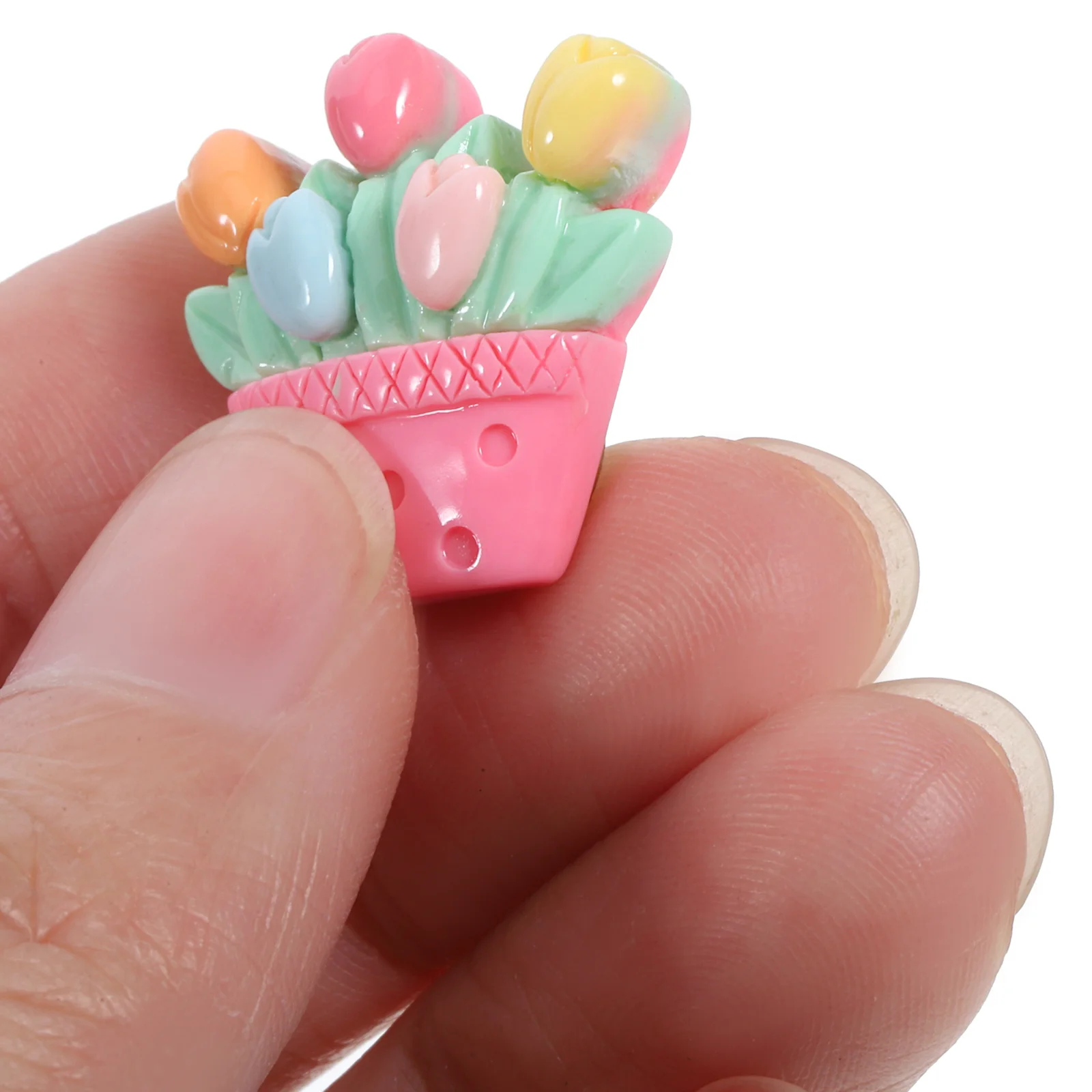 

20pcs Resin Flower Shaped Map Accessories For Office Home School Replaceable Thumb Tacks Craft Cork Board Thumbtacks