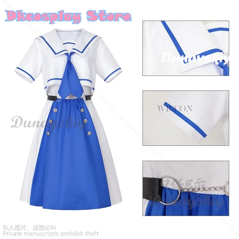 Anime Game Project Sekai Colorful Stage Mochizuki Honami Cosplay Tenma Saki Hinomori Shiho Cosplay PJSK Costume Wig Dress Lolita