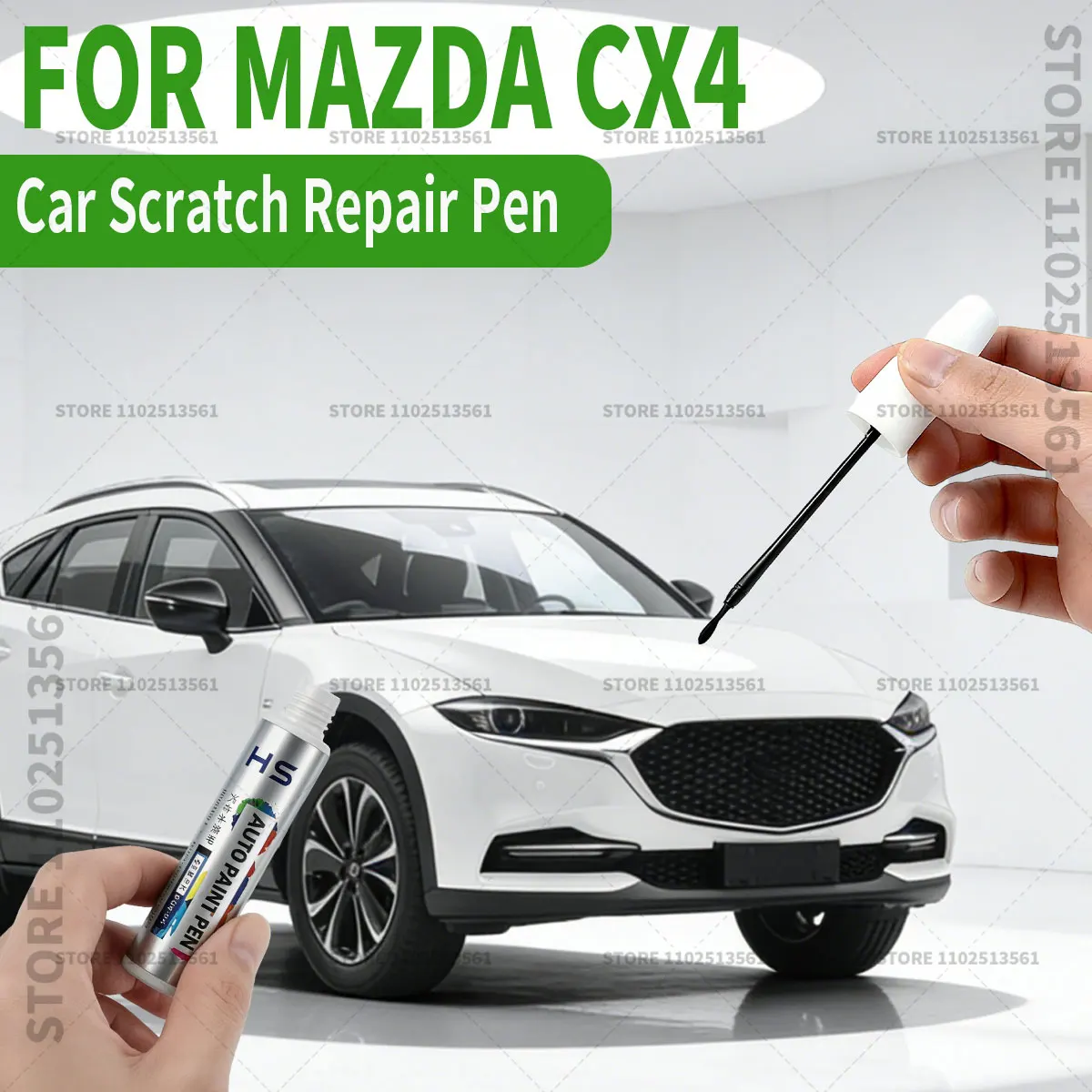 

Ручка-корректор для ремонта лакокрасочного покрытия автомобиля Mazda CX4, аксессуары для устранения царапин, цвета: белый 34K, синий 42M, 41B, черный 16W, 38A, золотисто-серый 46G, красный Zeal.