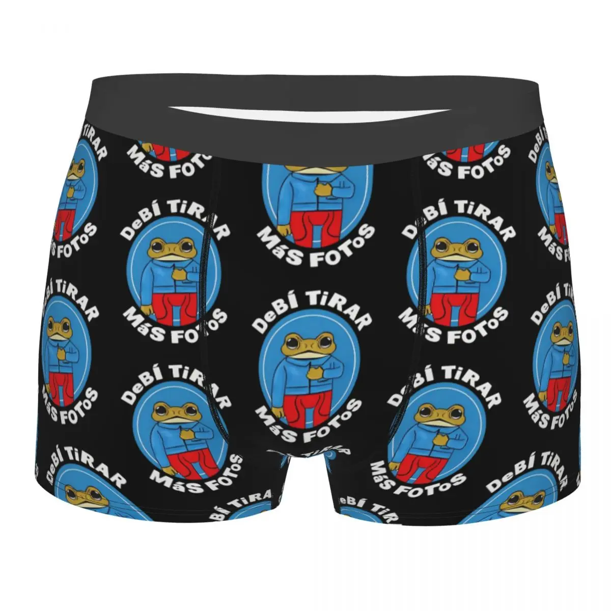 

DtMF Bads Bunnys Sapo Concho Toad Мужское нижнее белье Шорты-боксеры Трусики Дышащие трусы с принтом для мужчин Большие размеры