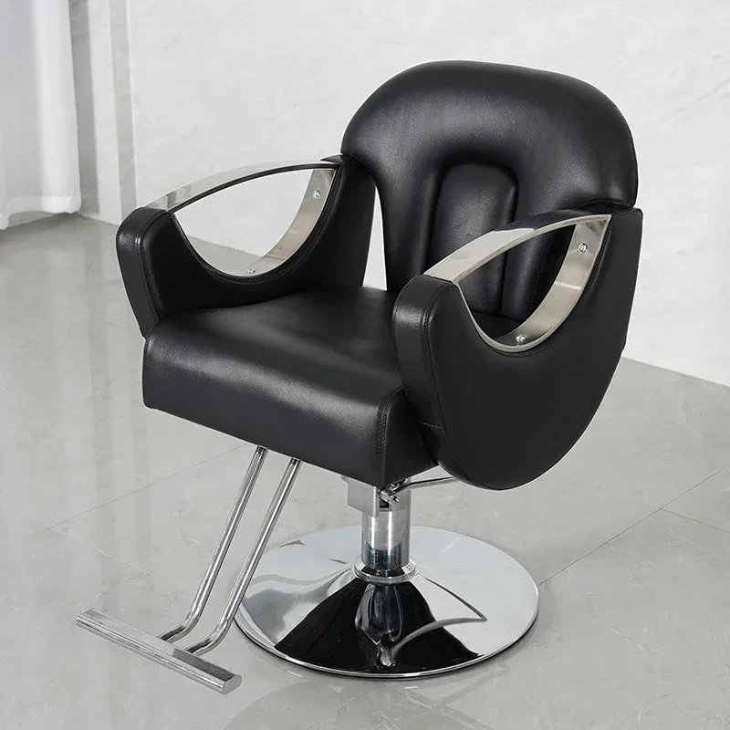 

Swivel Simple Hairdresser Barber Chair Salon Lift Rotate Manicure Barber Chair Stool Beauty Silla Giratoria Salon Furniture