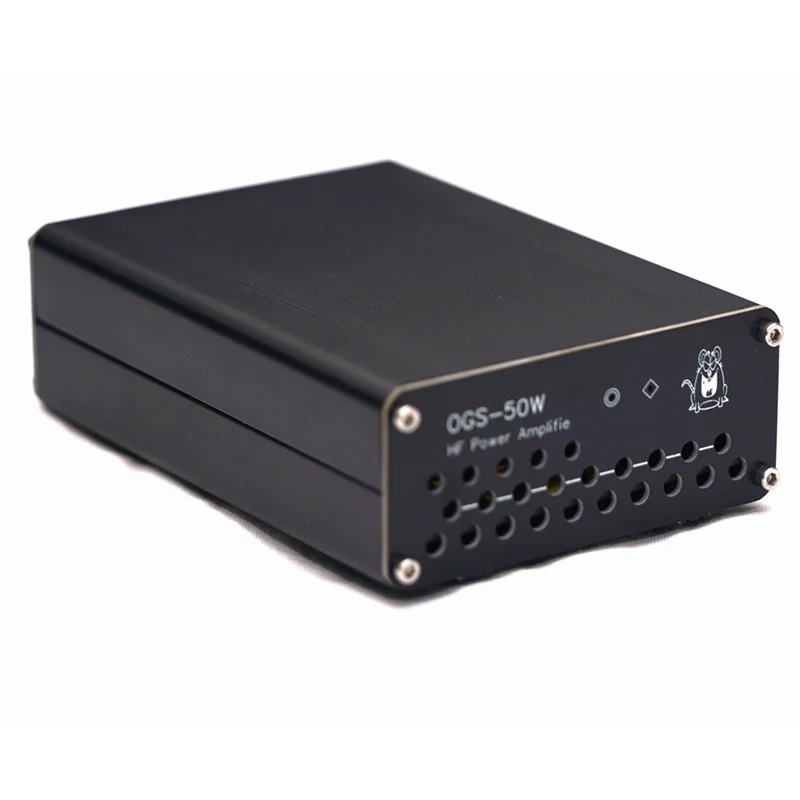 【PRECIO CALIENTE!】 AMPLIFICADOR DE POTENCIA OGS-50W Metal Negro Para USDX FT-817 ICOM IC-703 IC-705 Elecraft KX3 QRP FT-818 G90 G90S G1M X5105