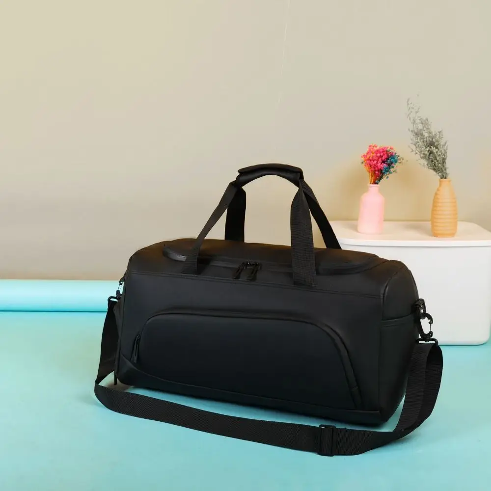 Bolsa de viagem de grande capacidade, à prova d'água, poeira, esportes, fitness, com compartimento para sapatos, casual, bolsa de bagagem de viagem