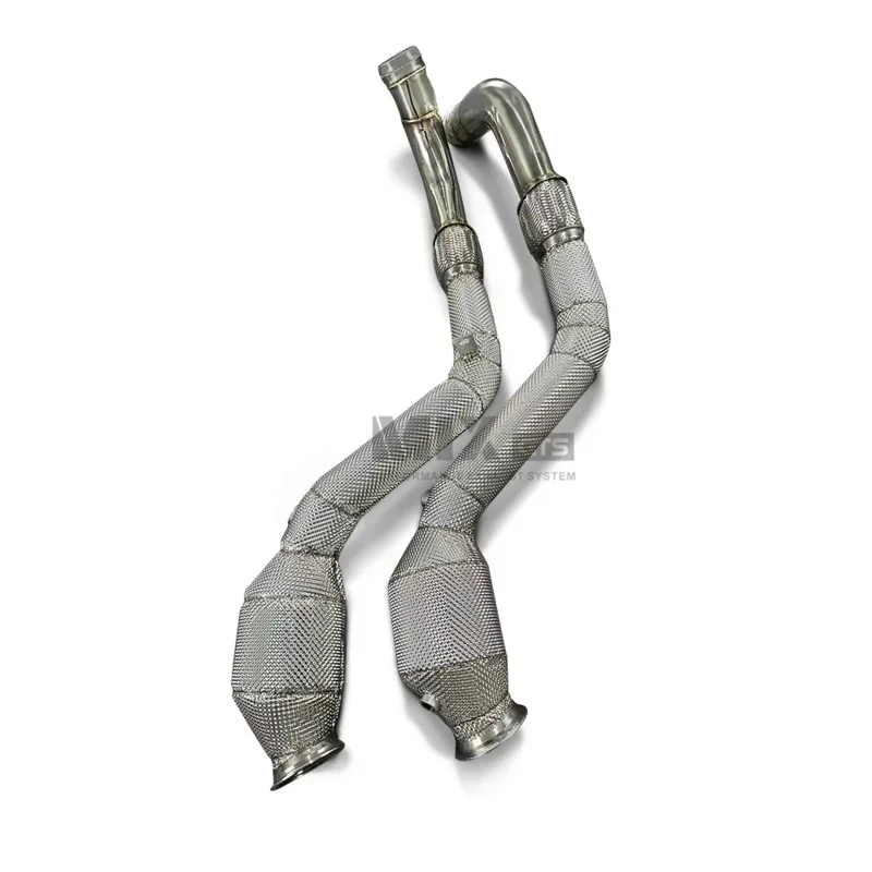 2019 Stainless Steel 304 Catless Exhaust Exhaust Systems for Bentley Flying Spur W12 6.0T