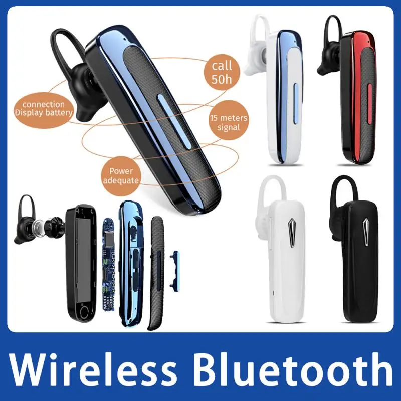 E1 Wireless Bluetooth 5.0 Earphone In-ear Single Mini Earbud Hands Free Call Stereo Music Headset With Mic For All Smart Phones