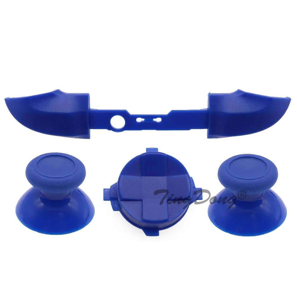 4 في ل Xbox Series X S تحكم LB RB زر قطاع عبر الاتجاه مفاتيح ثلاثية الأبعاد التناظرية الإبهام العصي غطاء عصا التحكم D-الوسادة زر