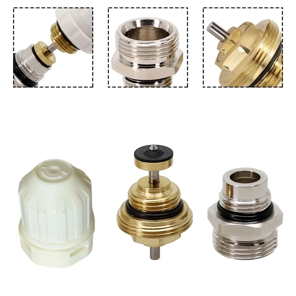 Штифт термостата распределителя, клапан, коллектор подогрева пола, ручное колесо, клапан радиатора, автоматический пружинный возвратный игольчатый клапан, набор сердечников