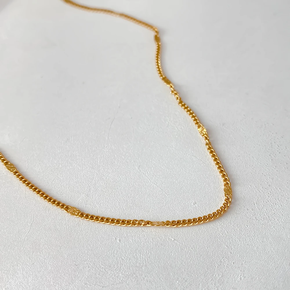 eManco Stainless Steel Minimalist Snake Chain Necklace  Women\'s Dainty Chic Jewelry 48-Hour Shipping Factory Direct Sales