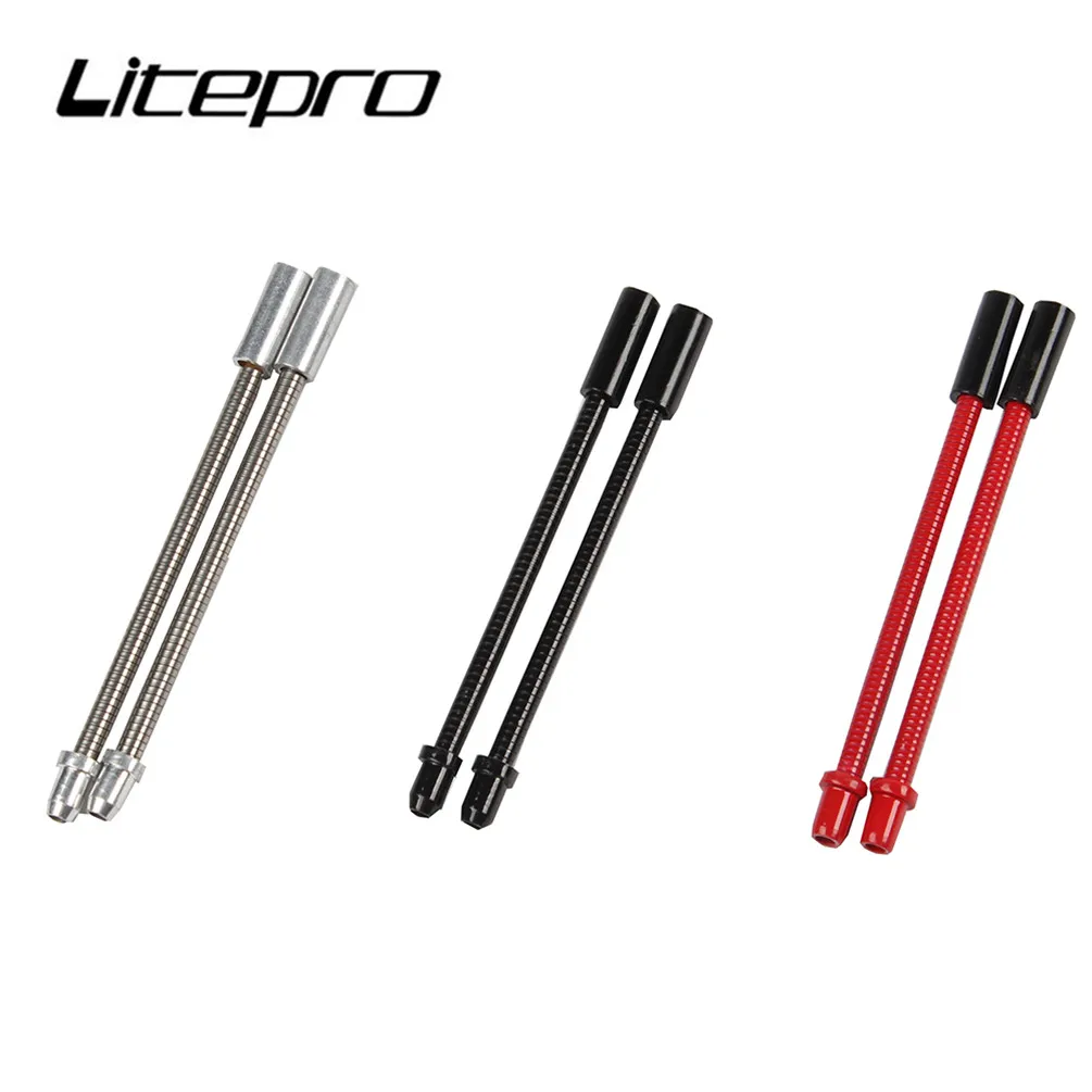 Litepro MTB Mountain Bike V Brake Bent Tube Stainless Steel Curve Folding Road Bicycle Elbow Pipe Soft Bend Cycling Parts