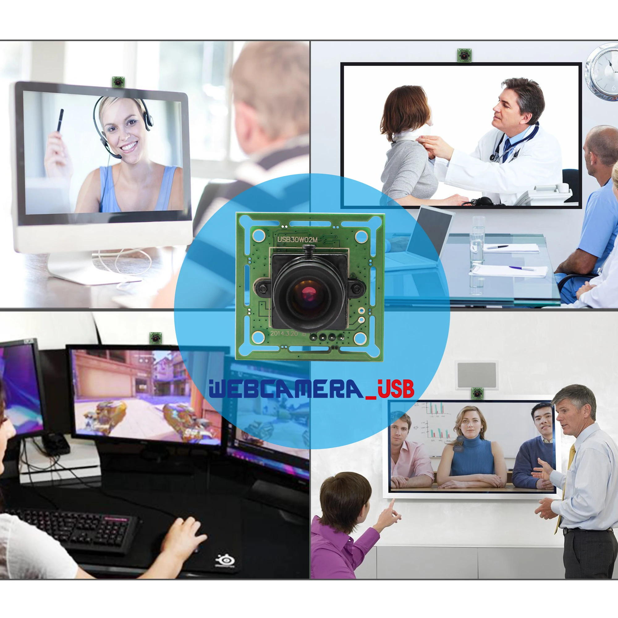 ELP 640* 480P OV7725 كاميرا ويب صغيرة VGA 26*26 مللي متر/32*32 مللي متر حجم صغير CMOS وحدة كاميرا بمنفذ USB للمعدات الآلية