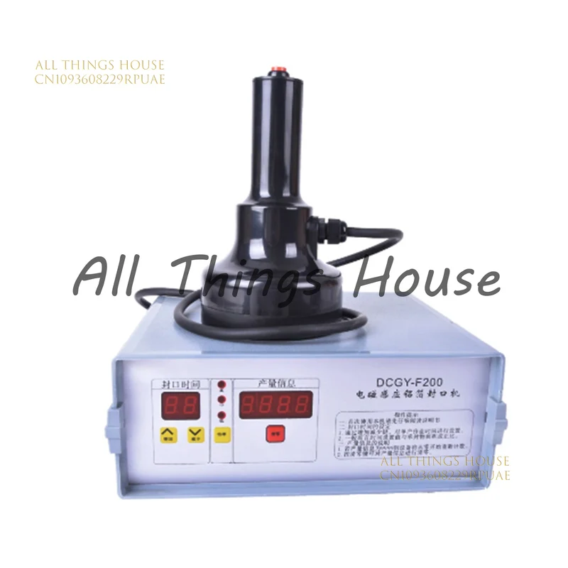 

Портативная индукционная упаковочная машина DCGY-F200 для запайки алюминиевой фольги, оборудование для упаковки меда