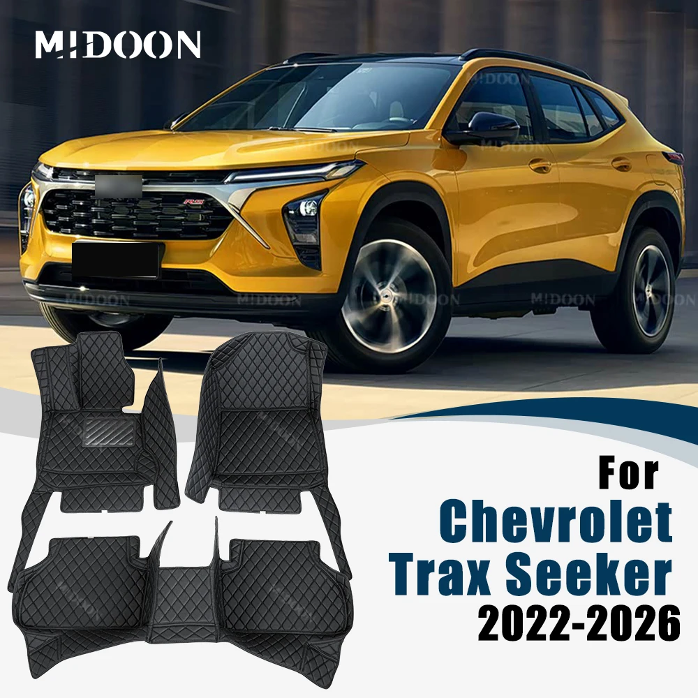 

Автомобильные коврики MIDOON для Chevrolet Trax Seeker 2022-2026, на заказ, защитные, для салона, аксессуары