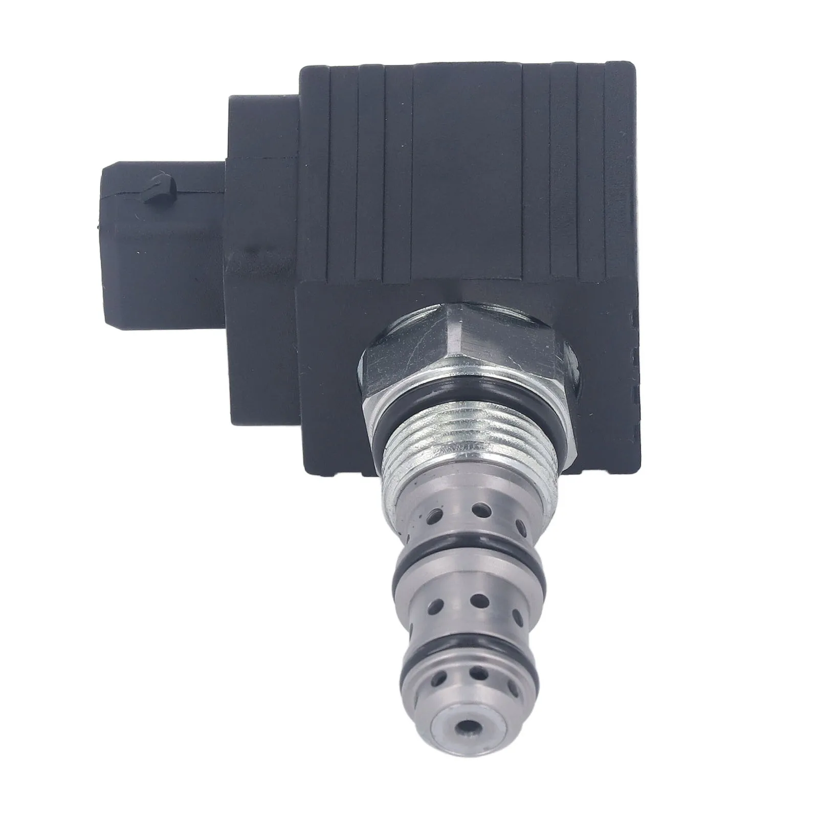 Engine Parts 12V Solenoid Valve AGP019‑02‑01 12V 2 Pin Alloy Steel Replacement for  Tractor Solenoid Valve