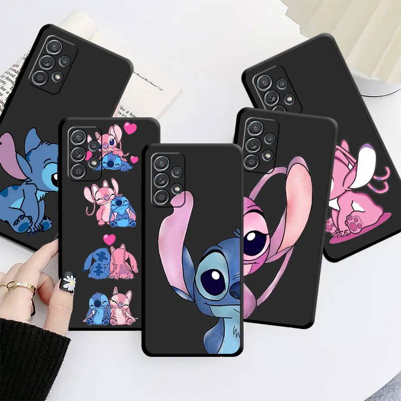 Angie Stitch Cute Case For Samsung Galaxy A54 A52 A14 A53 A13 A12 A23 A51 A32 A71 A33 A34 A13 5G A34 A21s Phone Cover