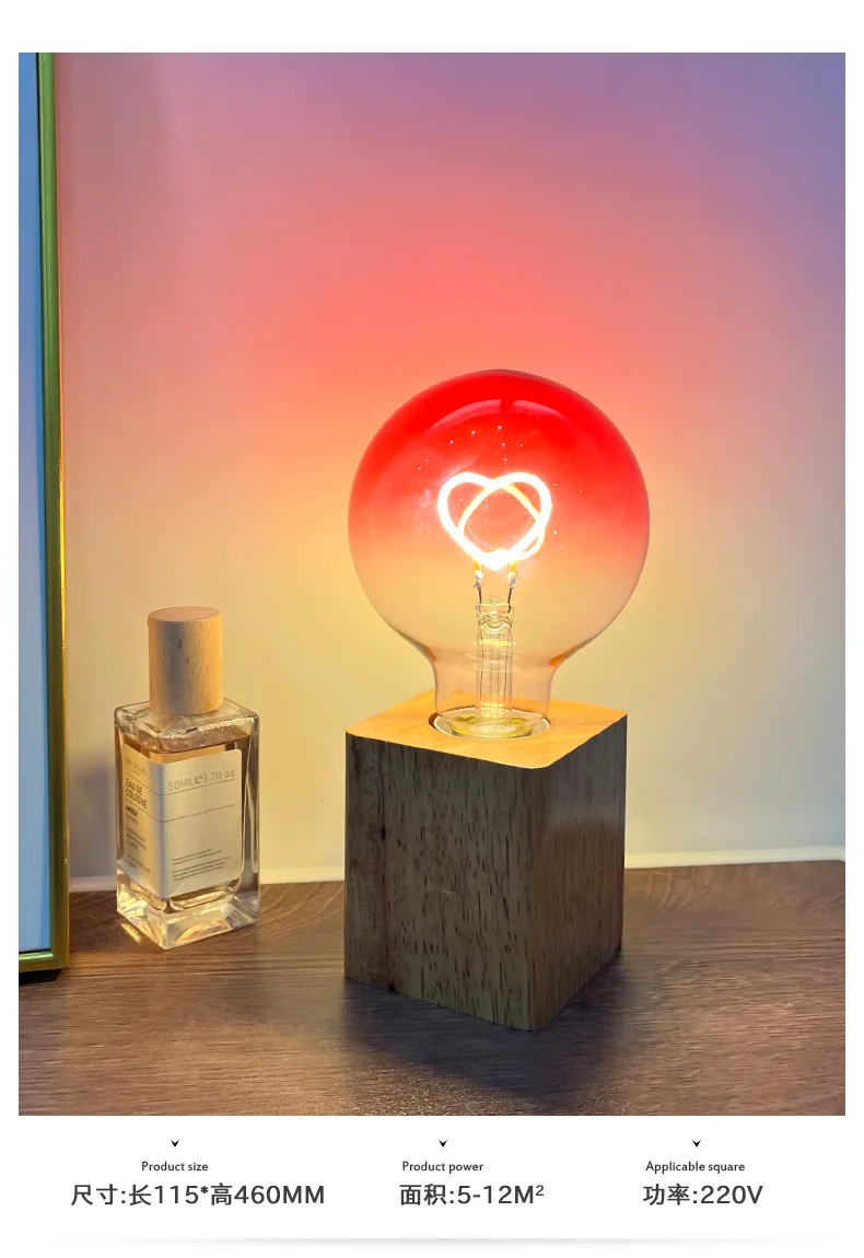 #For Qian Lixun ins living room light and shadow desk lamp designer lamp elegant light luxury atmosphere lamp Internet celebrit