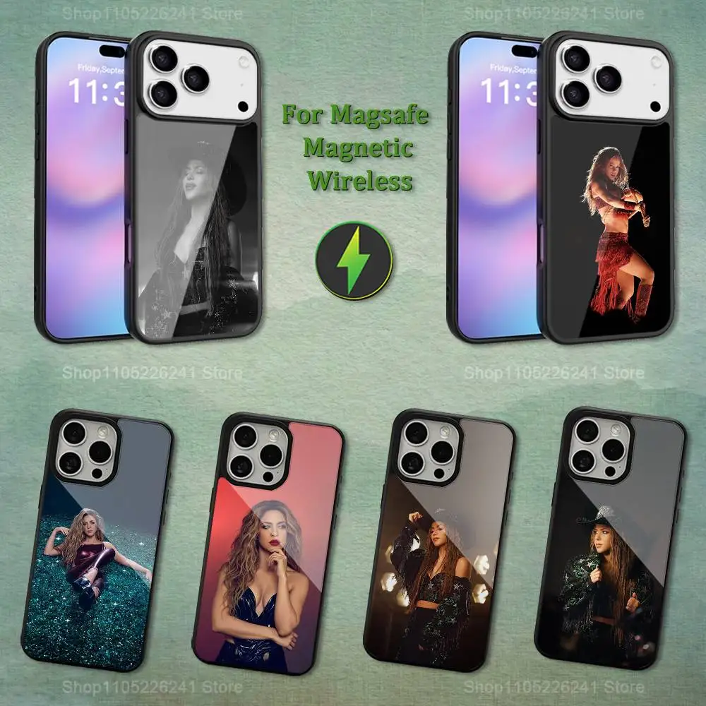 

Cool S-ShaKiras Singer Phone For iPhone 17,14,11,15,16,13,12,Pro,Max,For Magsafe,Plus,Mini, Magnetic Wireless Charging Case