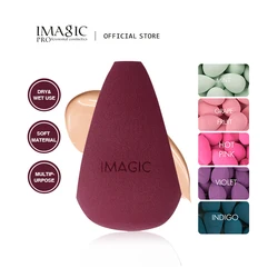 Imagic-esponja puff para maquiagem base, pó liso, acessórios de beleza