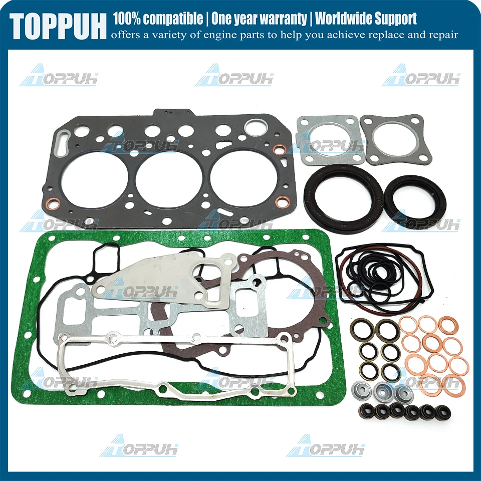 

For Thermo King Engine TK3.70 TK370 Full Overhaul Gasket Kit