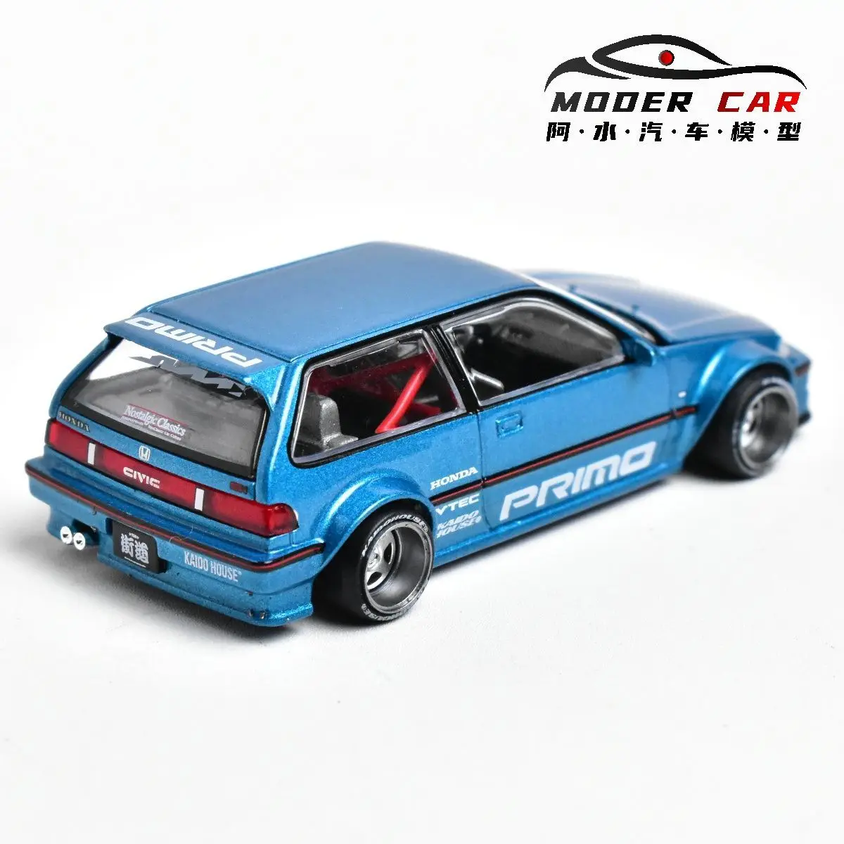 Kaido House + MINIGT TSM 1:64 Civic (EF) Kaido Works V1 126 gegoten modelauto