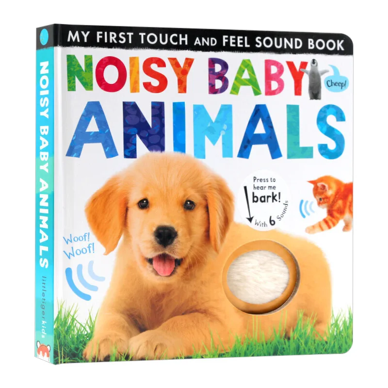 

Noisy Baby Animals, Baby Children's books aged 1 2 3, English picture book, 9781848693180