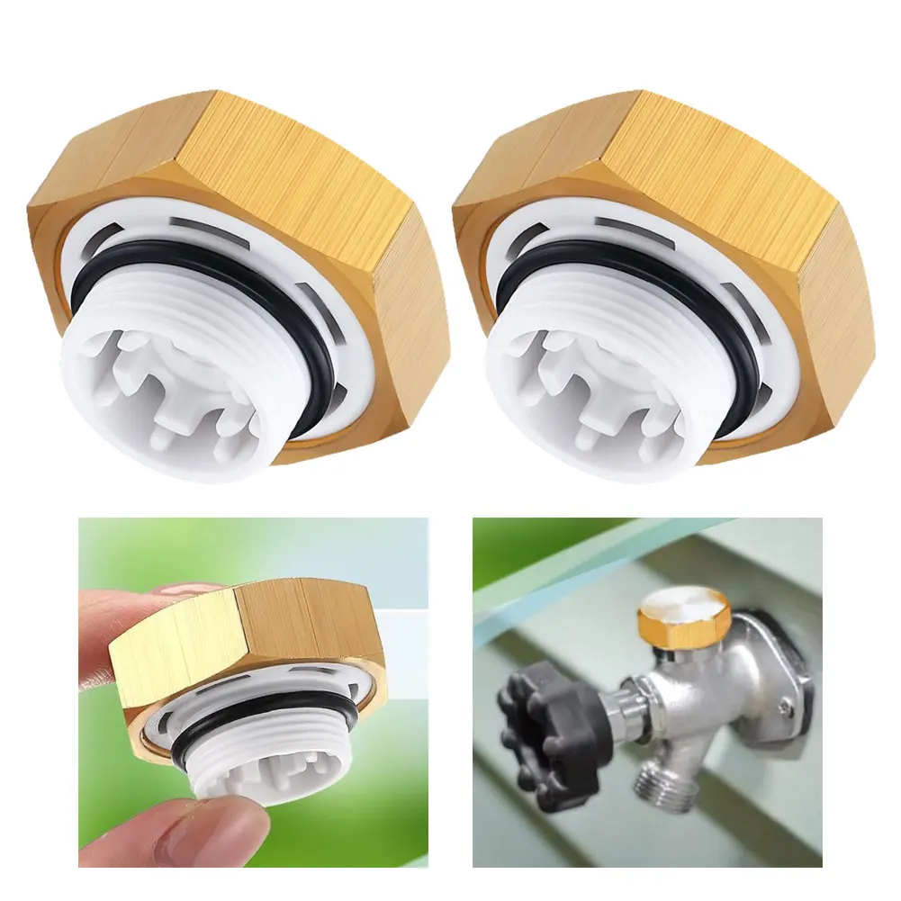 

Комплект для ремонта вакуумных клапанов (1/2 шт.) для легкого устранения неполадок наружных кранов, аксессуары для сантехнических систем, простая установка