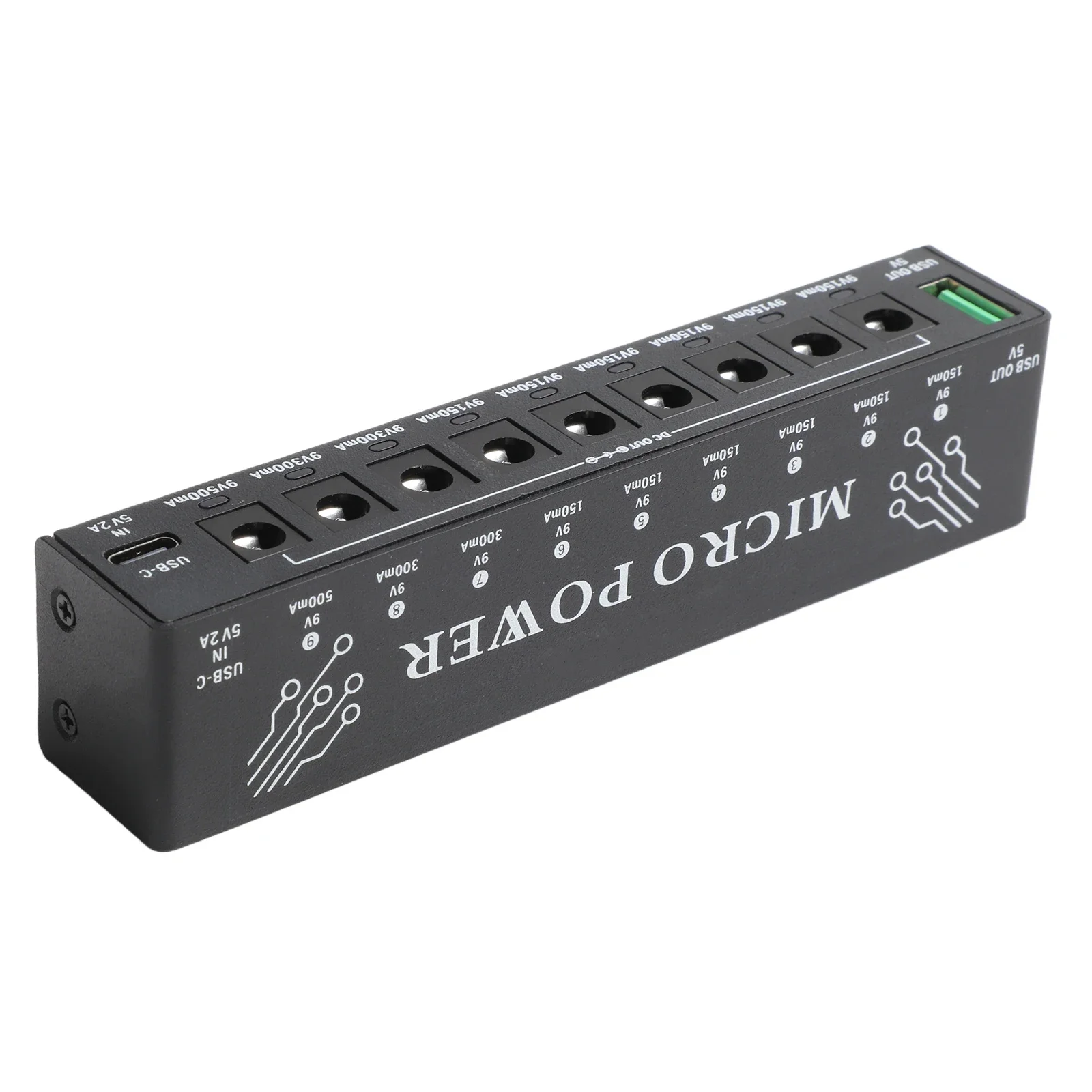 

Блок питания для гитарных педалей для профессионалов аудиотехники, для студийного и живого использования, безопасный блок питания для эффектов, повышенная безопасность.