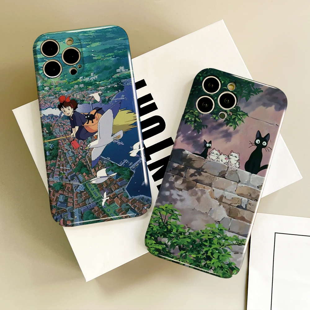 Чехол для телефона K-Kikis Delivery S-Service для IPhone 16, 15, 14, 13, 12, 11 Plus Pro Max Mini, прочный персонализированный чехол «все включено»