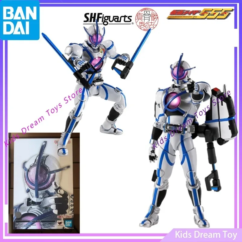 

Оригинальные фигурки Bandai S.H.Figuarts (SHINKOCCHOU SEIHOU) MASKED RIDER PSYGA, аниме-фигурки, коллекционные игрушки, готовая модель