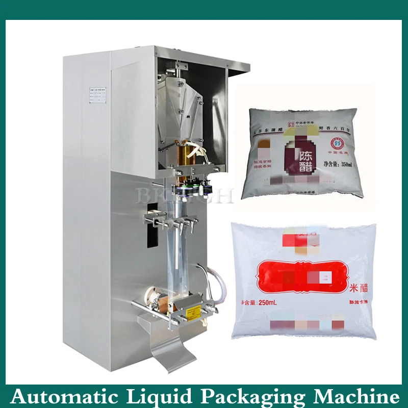 Fully Automatic Liquid Filling Machine, Milk, Rice Wine, Vinegar, Drinking Water Molding, Filling And Sealing Machine