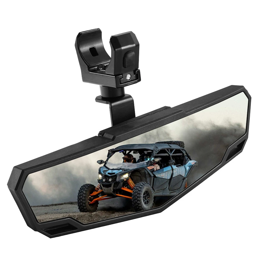 Espelho retrovisor utv para polaris rzr can am maverick ártico gato para 1.5 "a 2.0 Polegada gaiola de rolo redonda acessórios utv