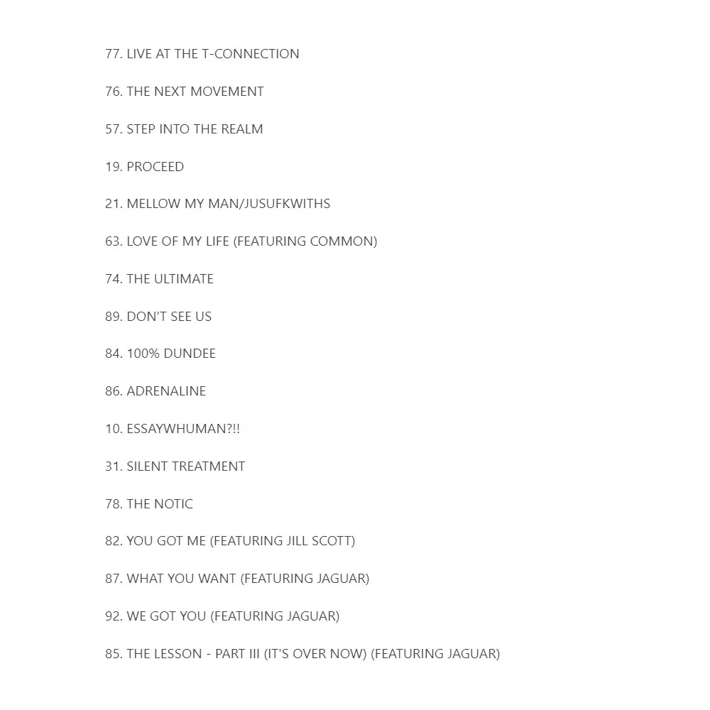 The Roots The Roots Come Alive CD 1999 Album en direct Jazz Hip Hop MCA édition limitée améliorée caractéristiques invitées scellées originales