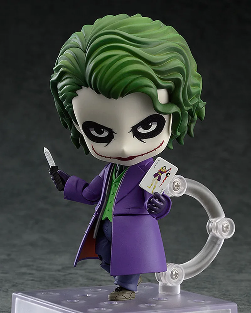 New 10cm Movie Joker Joints can move Replaceable Q version action figures PVC Model statue nendoroid Toys Doll Desk Decor Gift