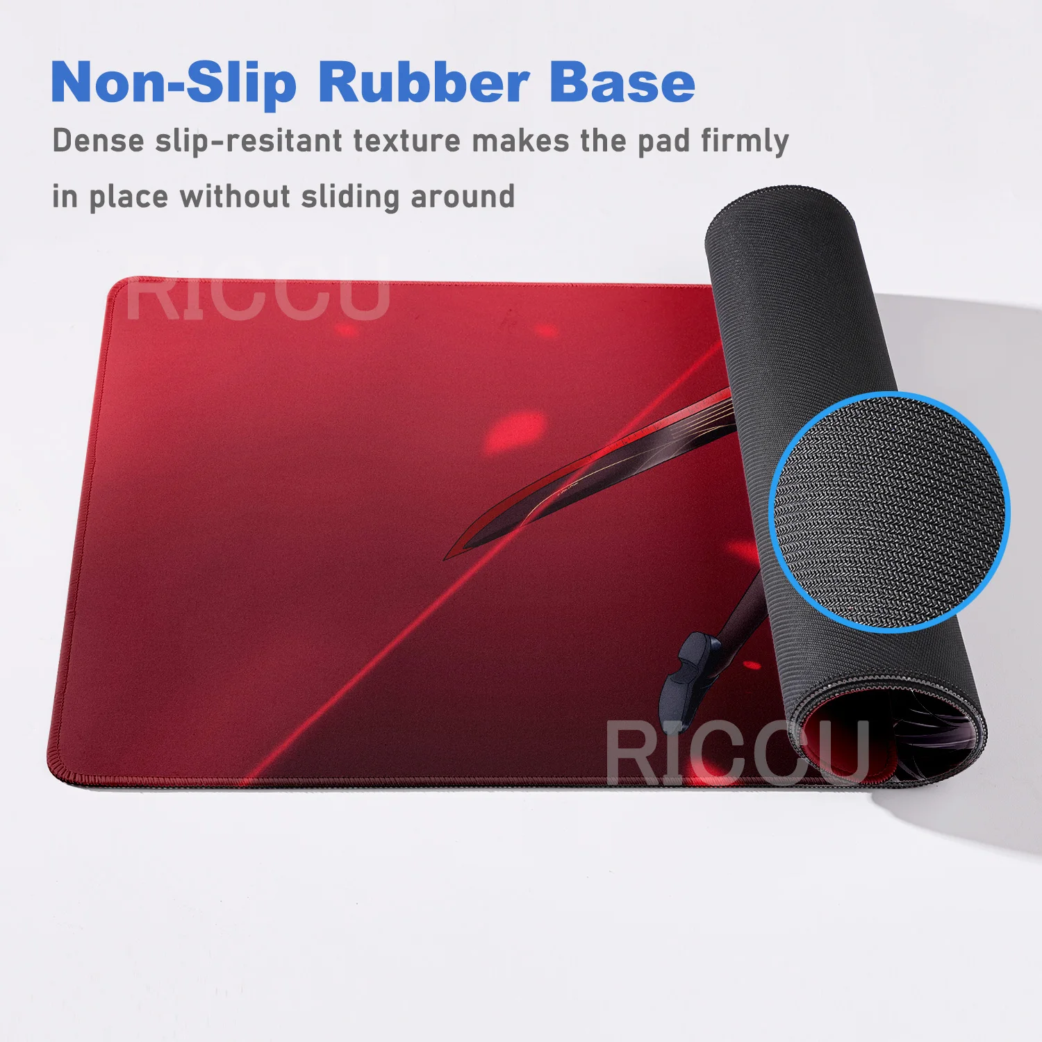 Hentai Wuthering Waves Chisa Mouse Pad sexy Gaming PC peripherals Computer Anime Game Keyboard Mouse Mat Rubber Laptop Mouse pad