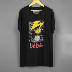 Bad Brains T-Shirt Reggae Punk Hardcore Black Flag Minor Threat Buzzcocks Men Summer  Cotton Tee Shirt