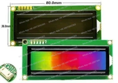 

5-контактный/4-контактный ЖК-дисплей 1602-O с контроллером AIP31068L, RGB-подсветкой, интерфейсом 3,3-5В