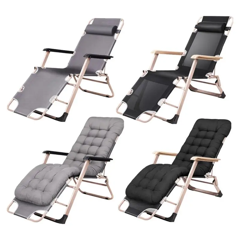 Folding Bed Chair Folding Lounge Chair Collapsible Patio Bed Chair Outdoor Recliners Lounge Chairs Driving Outdoor Folding Bed