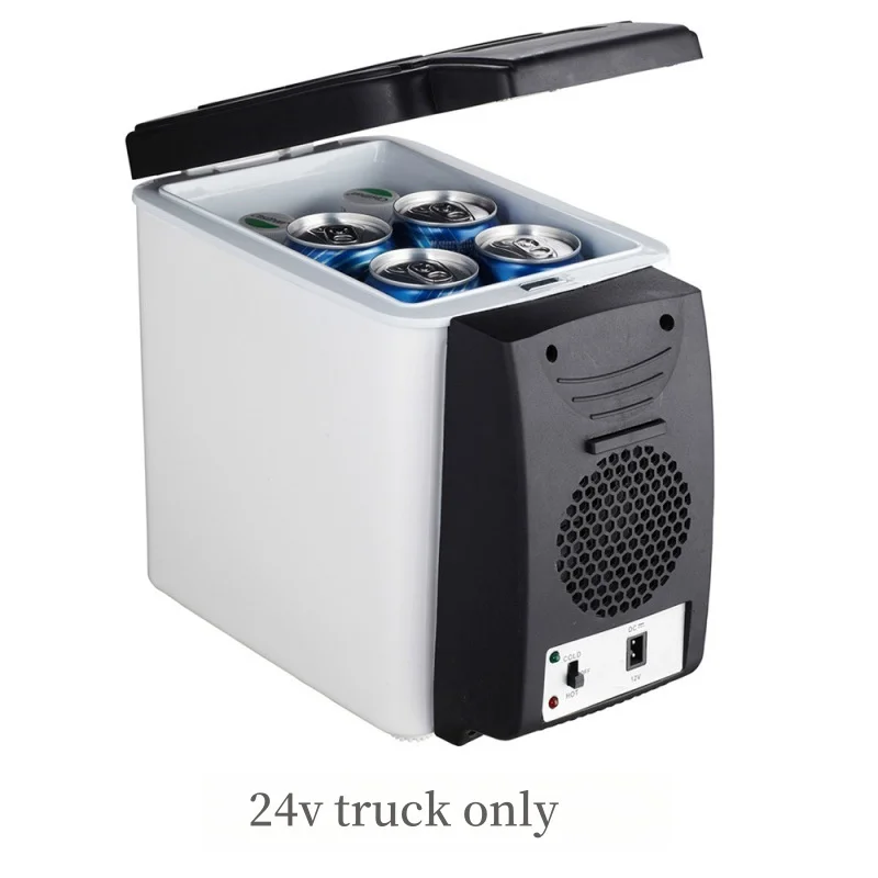 6L Portable Car Refrigerator Car Home Dual-use Outdoor Car Truck Refrigerator Student Dormitory Mini Small Refrigerator