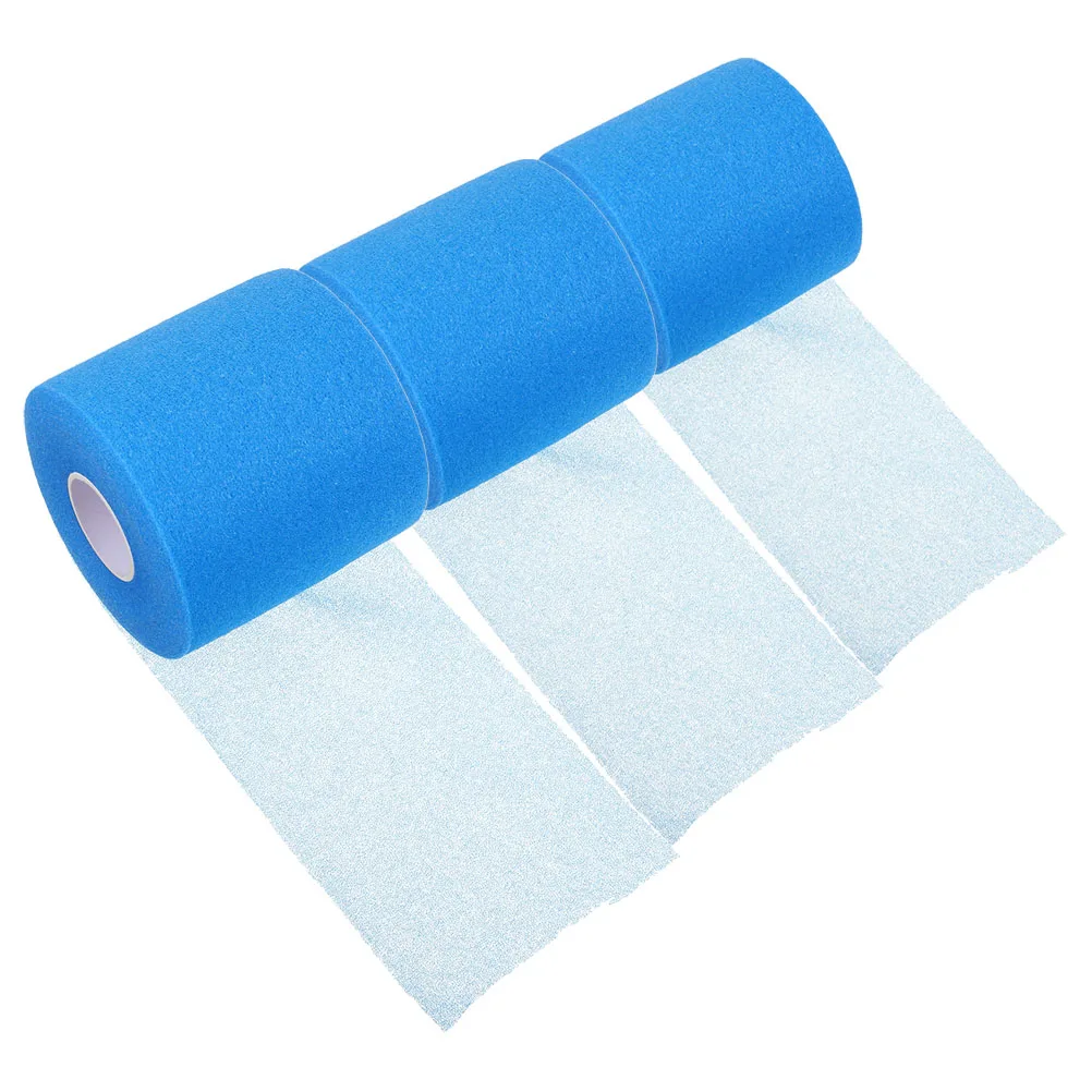 

Sports Wrist Protective Wraps Racket Damping Wraps 3 Rolls Skin-Friendly Elastic Bandages Shockproof Breathable Training