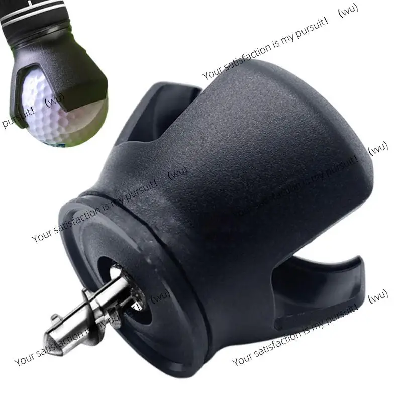 Pick-up and pick-up tool for golf balls, durable back knee protection claw grabber, screw-fixed push rod tool set
