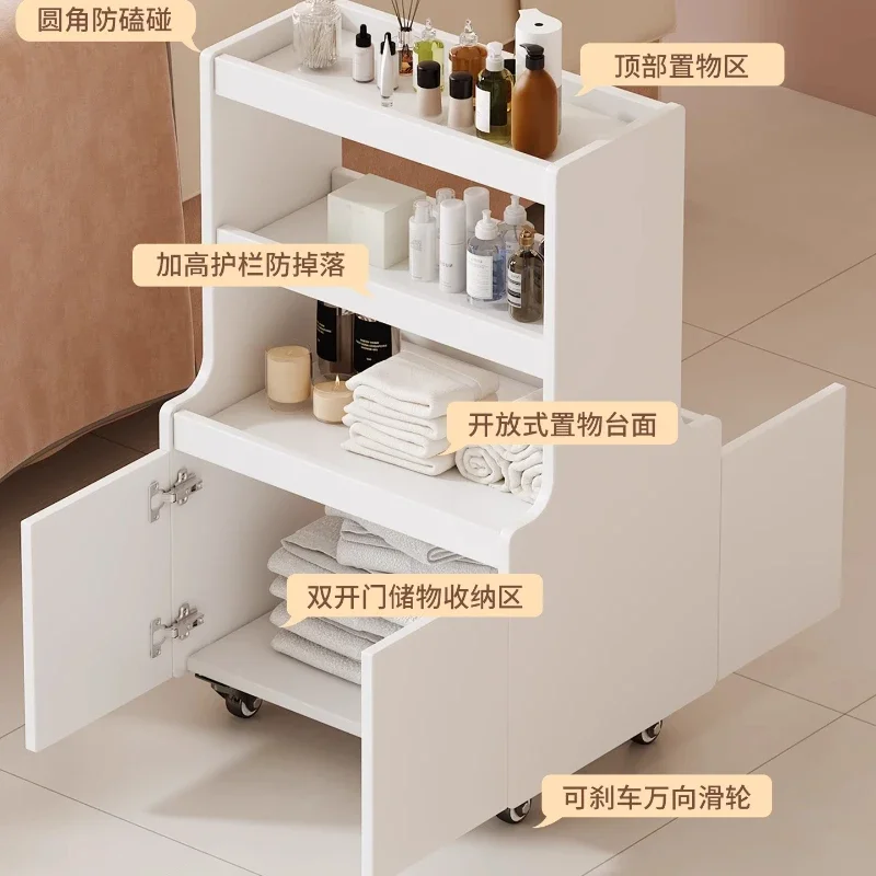 Beauty Salons Furniture Sexy Shopping Transport Trolley Eyelash Extensions Eyelash Organizer Cart Storage Drawer Type Trolley