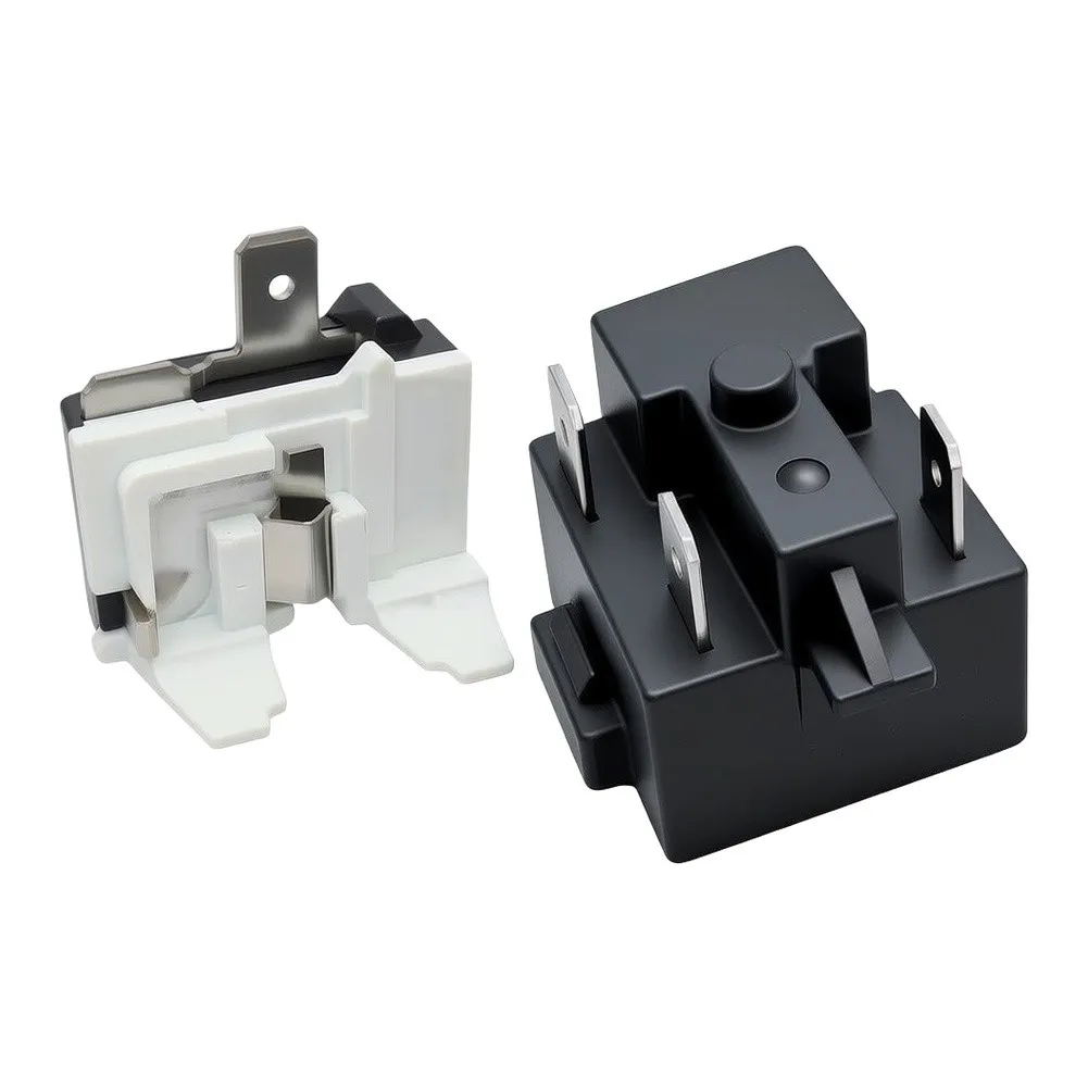 1pc QPE2-A15MD3 FOR PTC Relay For Overload Protector 3-Pin FOR PTC Start Starting Relay Device For Refrigerator Models