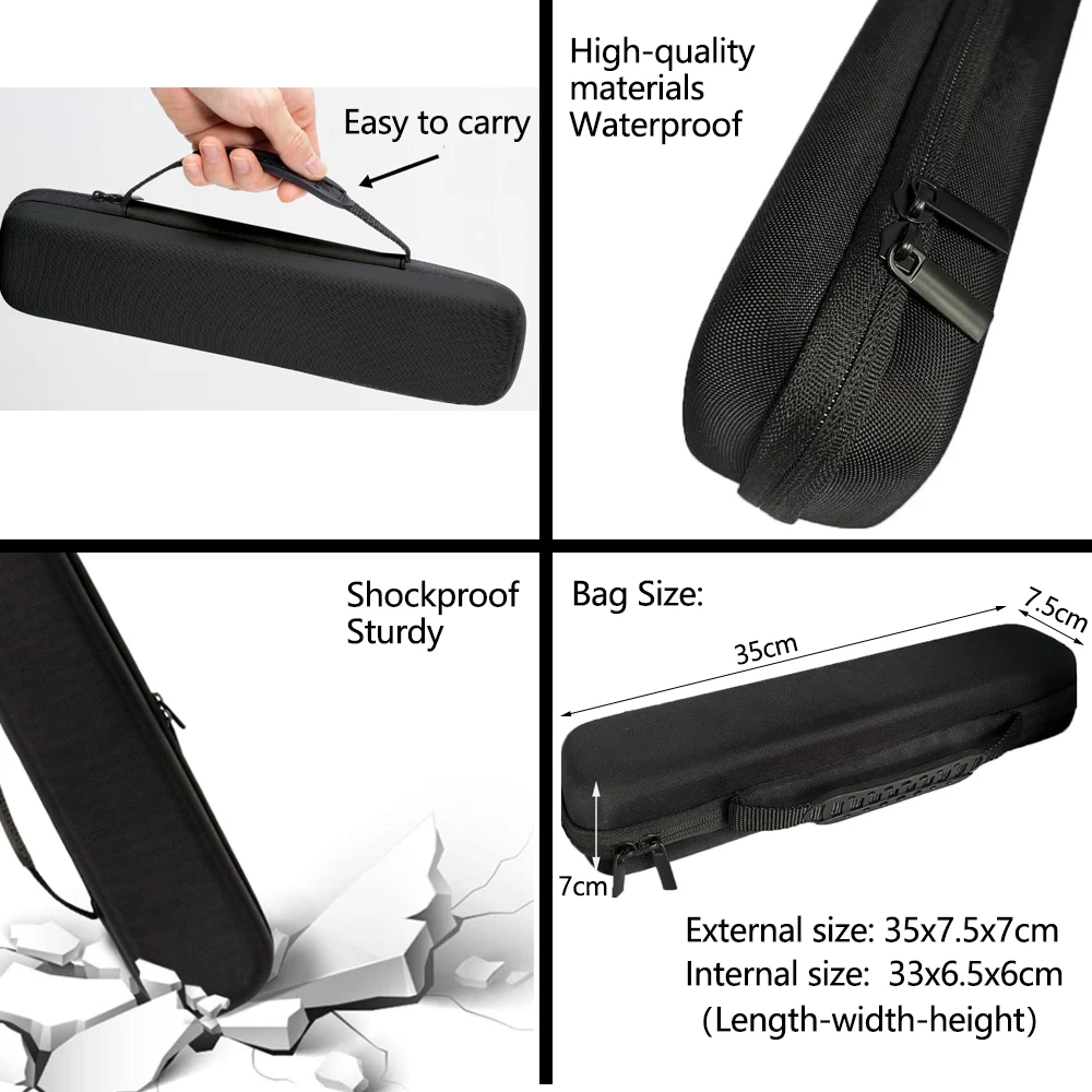 Hair Clipper Storage Bags Portable Tool Case Hair Curler Zipper Bag Cosmetic Hair Straighteners Curling Rollers Curling Irons