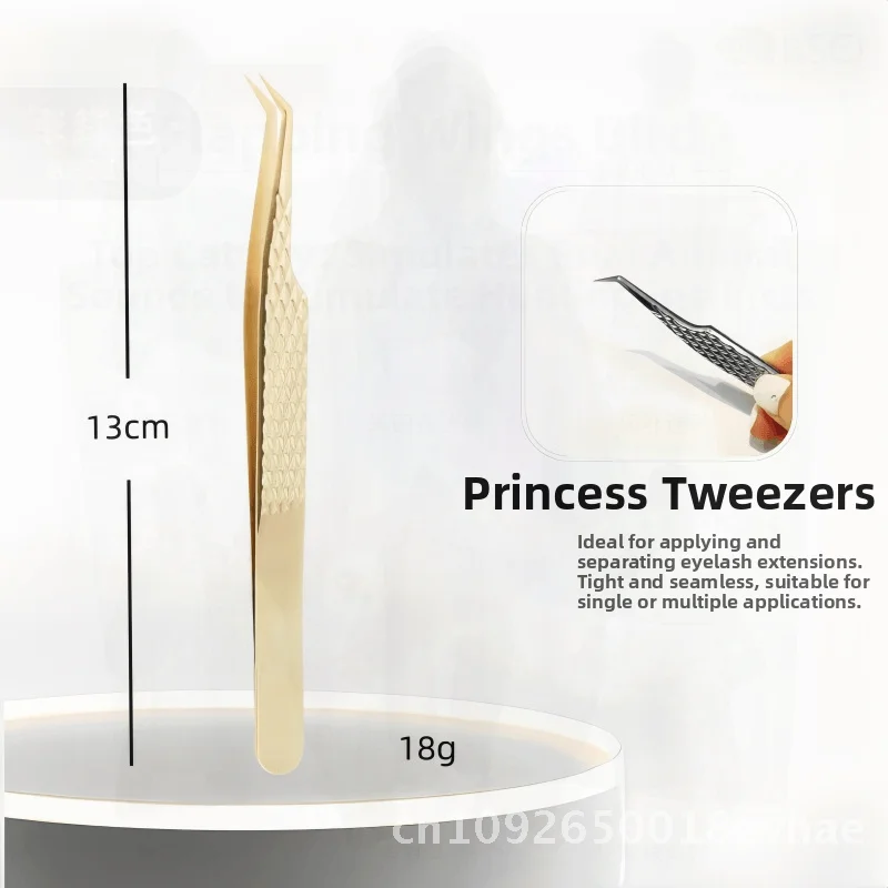 

Высокоточные пинцеты для ресниц из нержавеющей стали с фибровой головкой, косметический инструмент для трансграничной торговли, золотой пинцет-перо, серебряный пинцет-дельфин, пинцет с жемчугом
