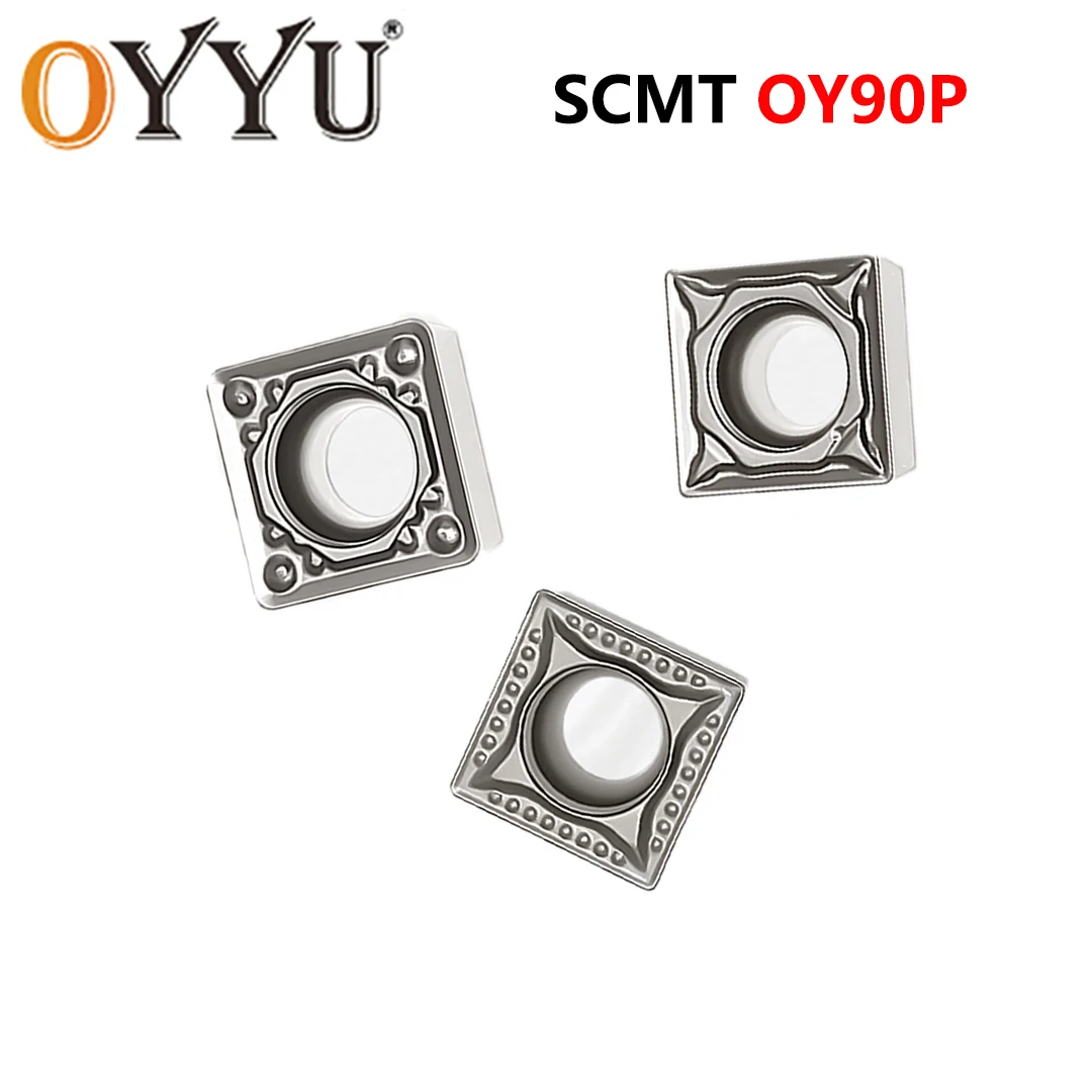 

OYYU 10pcs SCMT 09T304 09T308 SCMT09T304 SCMT09T308 HQ MT PS OY90P Turning Carbide Inserts CNC Lathe Cutter Tools For Steel