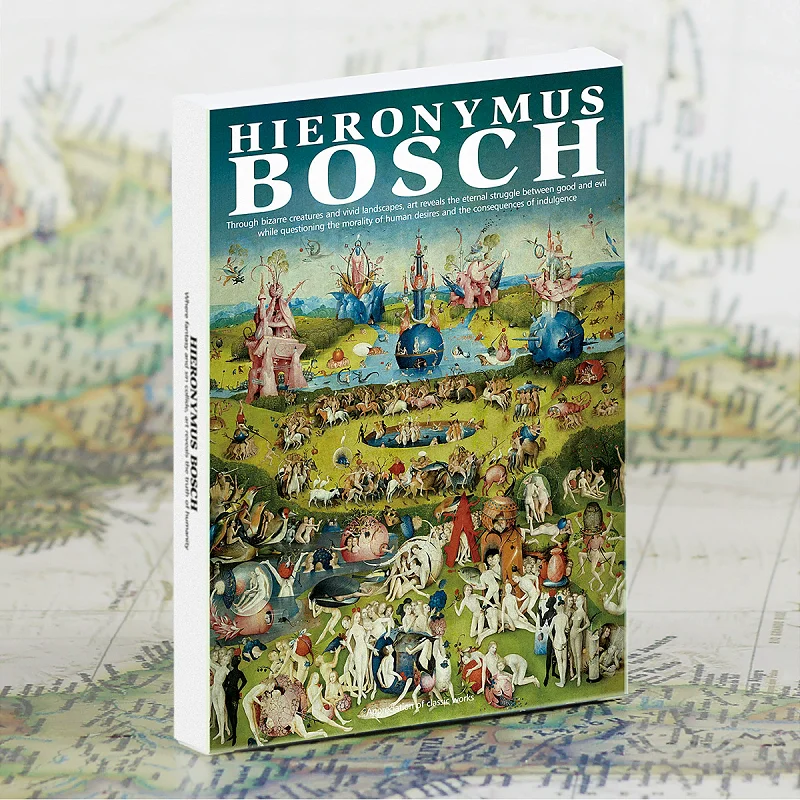 30Pcs/Set Hieronymus Bosch Art Postcards - Dutch Painter Famous Painting Creative Art Greeting Cards for Home Decoration