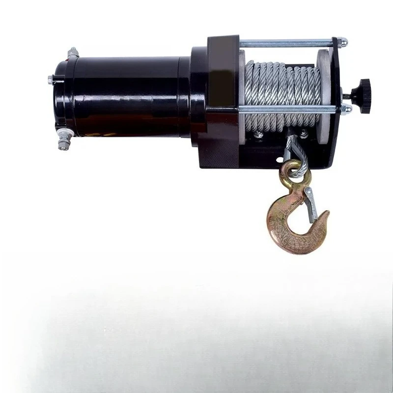 Electric vehicle winch Off-road trailer Self-rescue winch