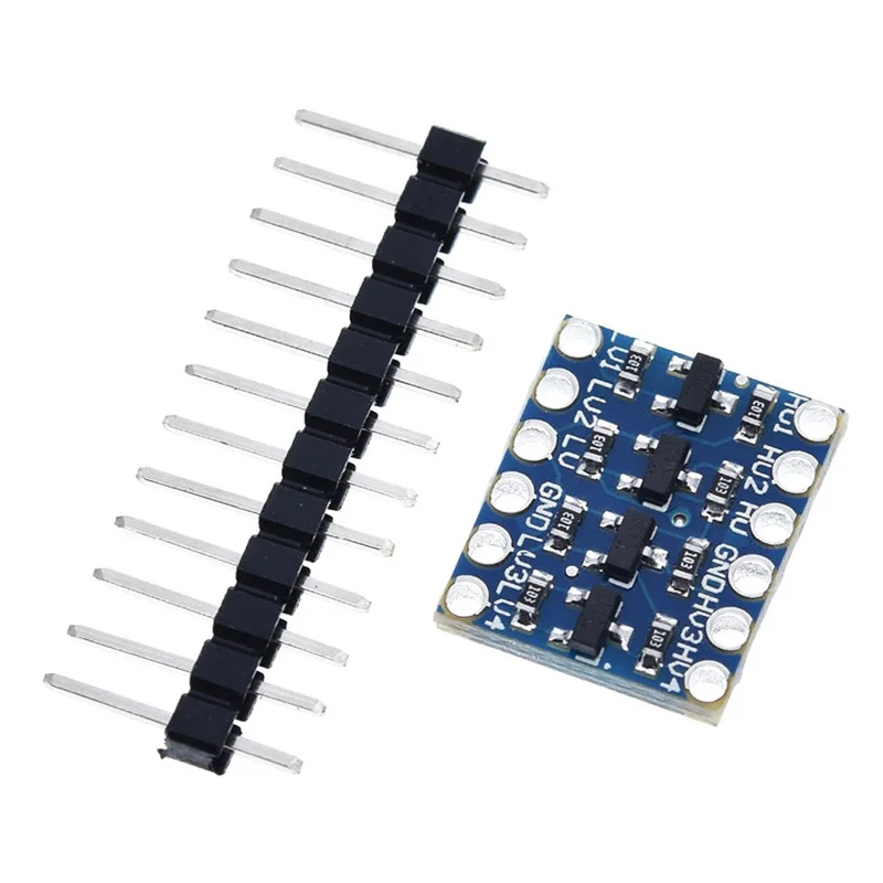 10pcs 4 canais IIC Módulo Conversor de Nível Lógico Bi-Direcional I2C 5V a 3.3V