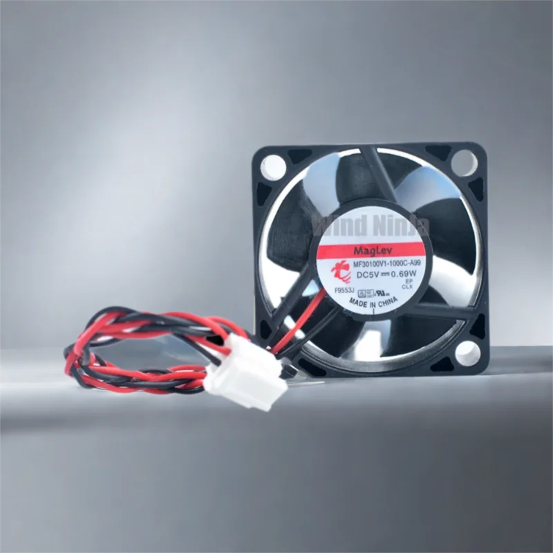 

MF30100V1-1000C-A99 Мини-осевой вентилятор 3 см х 30 мм Охлаждающий вентилятор для маршрутизатора Raspberry Pi DC5 В 0,69 Вт Компактный размер 30x30x10 мм