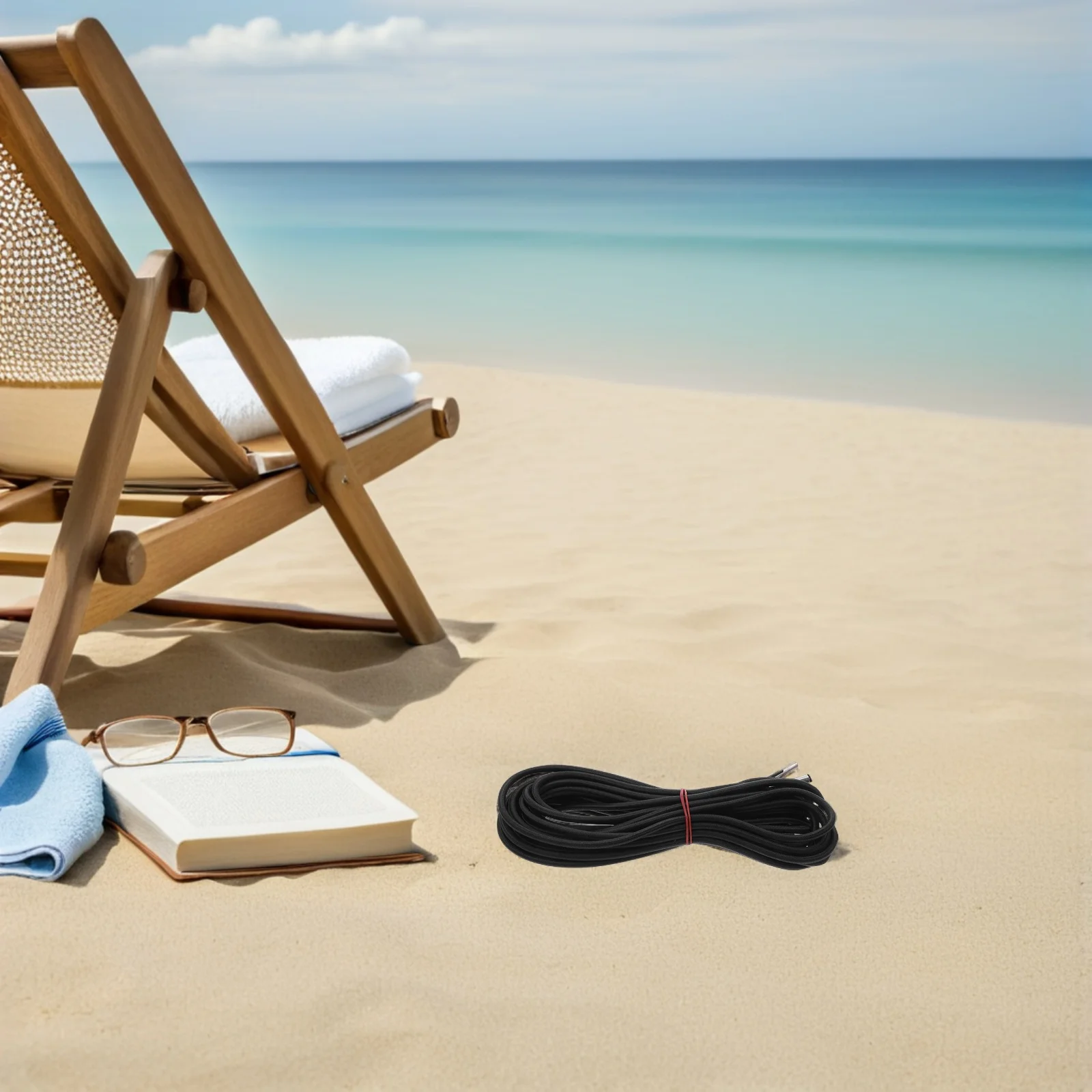 

Beach Chair Fixing Rope Replacement Parts Elastic Band Stretchy Straps Tie down