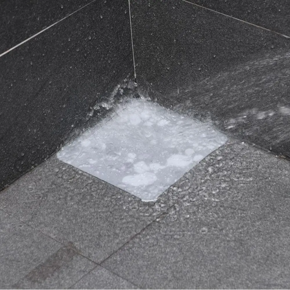 Insect-proof Thick Silicone Floor Drain Block Odors Transparent Deodorant Cover Seal Invisible Design Floor Cover Bathroom